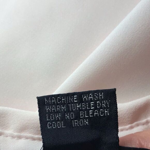 Vintage David Matthew Long Sleeve Collared Button Front Secretary Blouse Size 8 - Picture 7 of 7